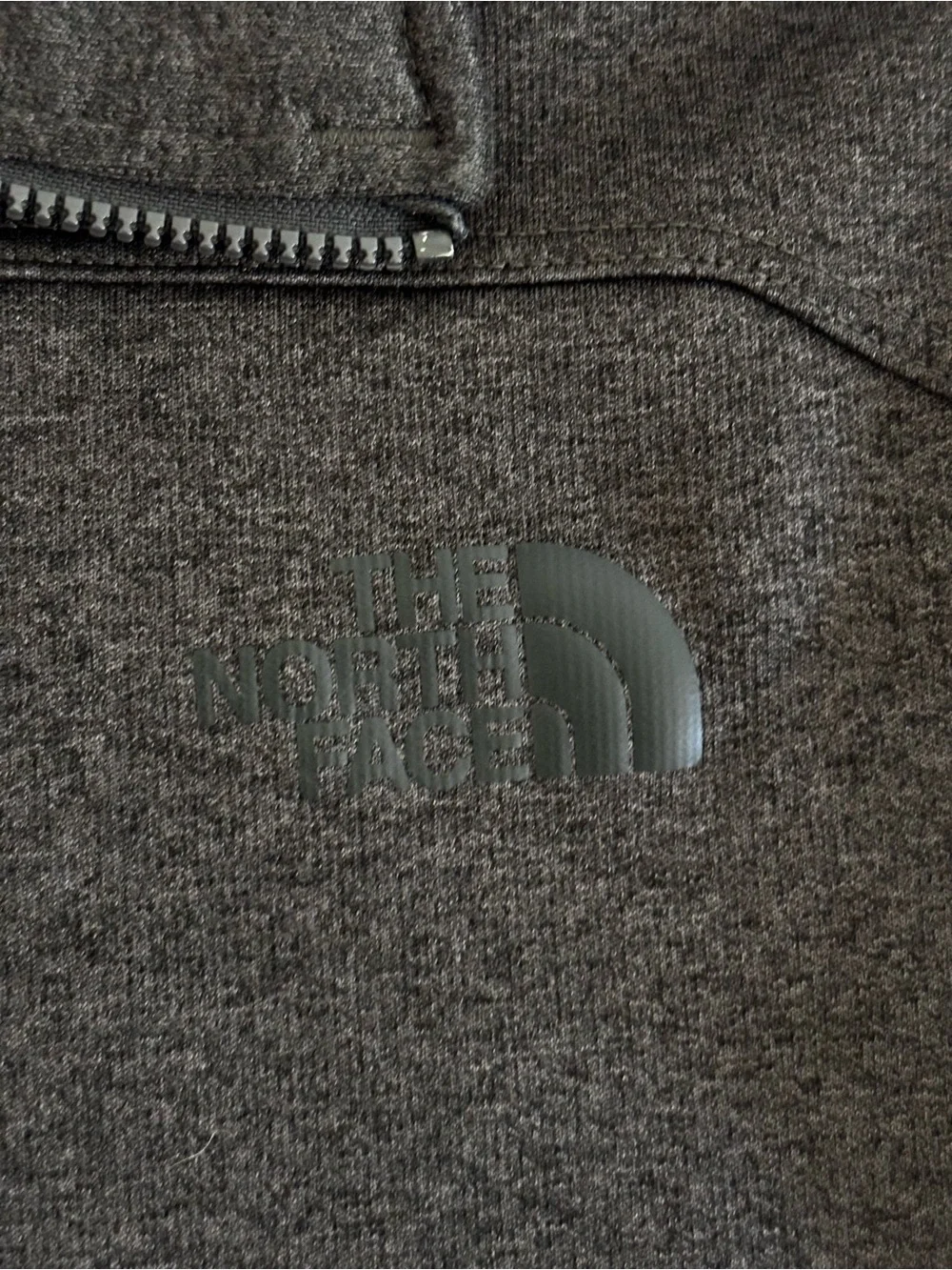 The North Face Men’s Large Gray Performance Fleece Full Zip Jacket